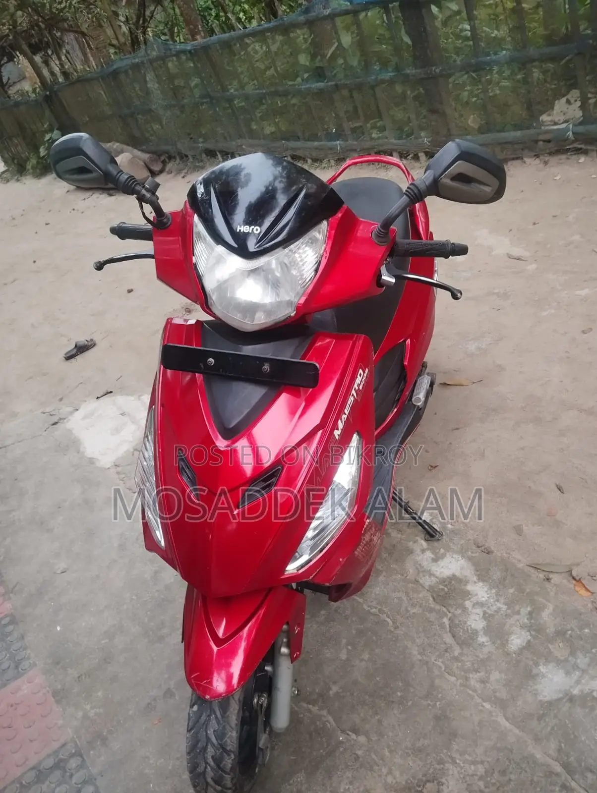 Hero Maestro Edge 110 2019 Red