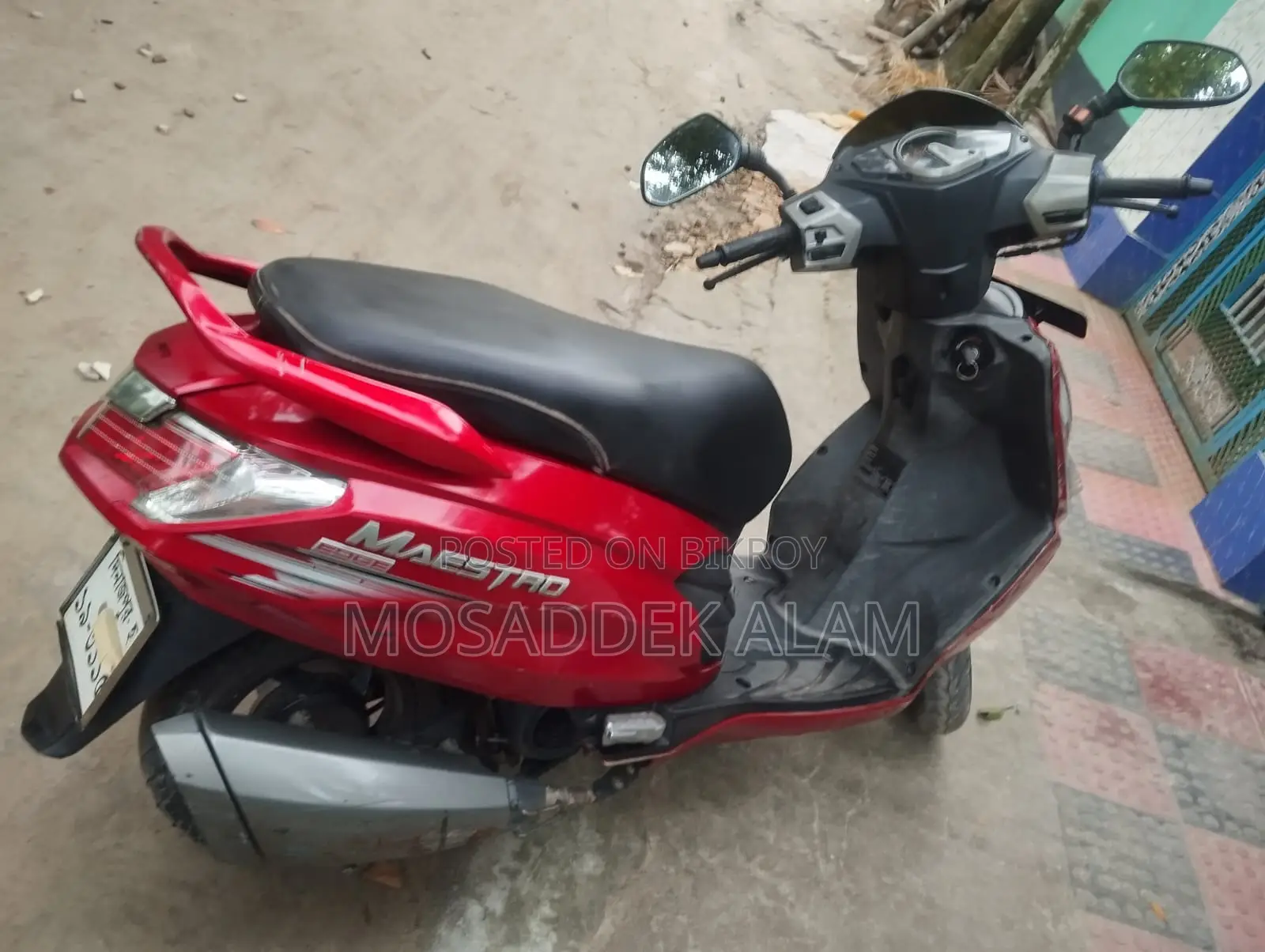 Hero Maestro Edge 110 2019 Red