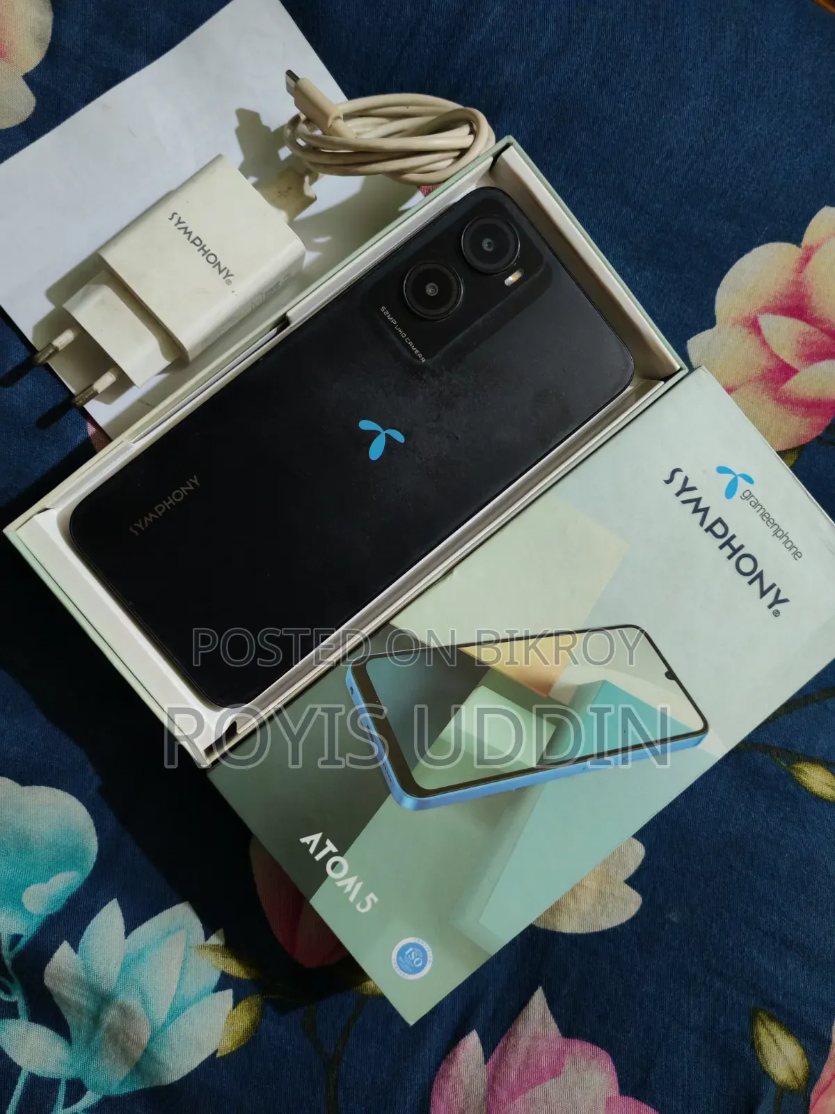 Symphony ATOM 5 64 GB Black
