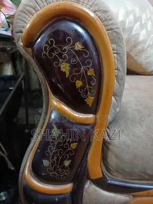 6-seater Teak Wood Sofa Set
