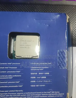 Intel 10th Gen Core i3 10100 Processor