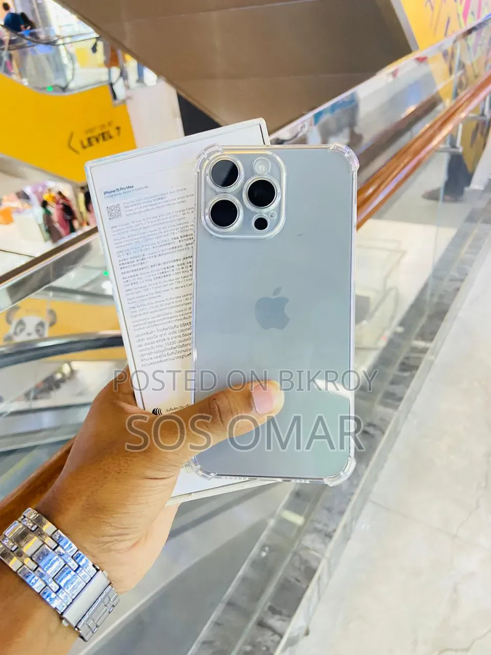 New Apple iPhone 15 Pro Max 256 GB Silver