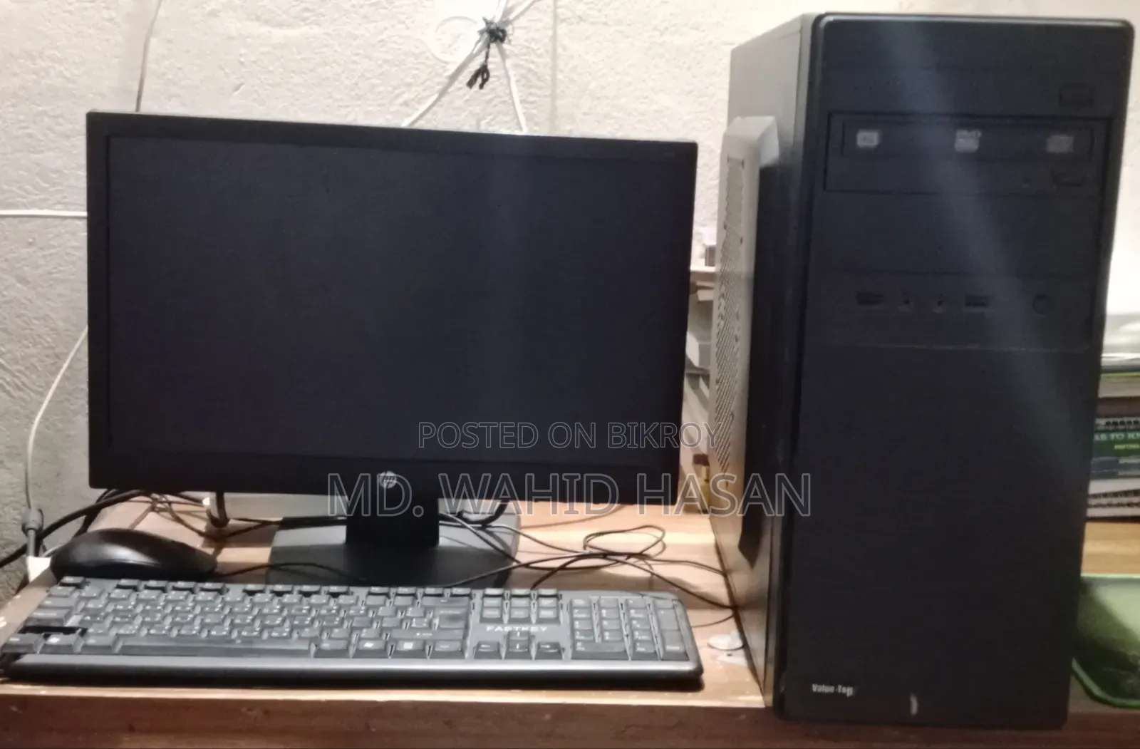 ডেস্কটপ কম্পিউটার HP 4GB Intel Core 2 Duo HDD+SSD 500GB