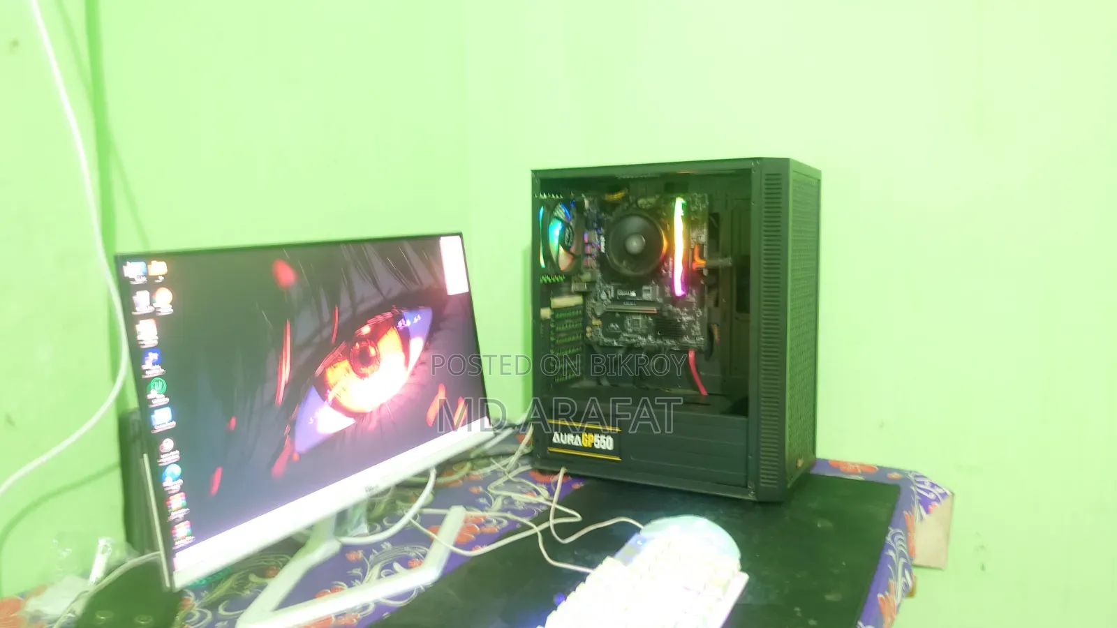 নতুন ডেস্কটপ কম্পিউটার Razer MAINGEAR R1 8GB AMD Ryzen 7 SSD 512GB
