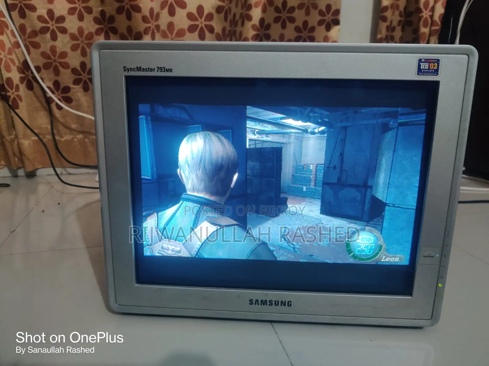 CRT Samsung SyncMaster 793mb - Perfect for Retro Gaming Collectors!