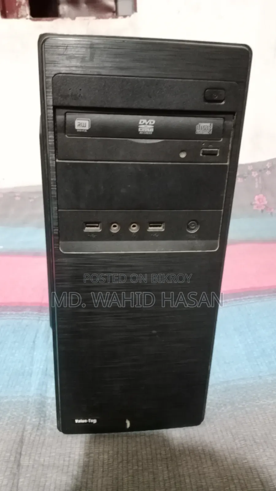 ডেস্কটপ কম্পিউটার HP 4GB Intel Core 2 Duo HDD+SSD 500GB