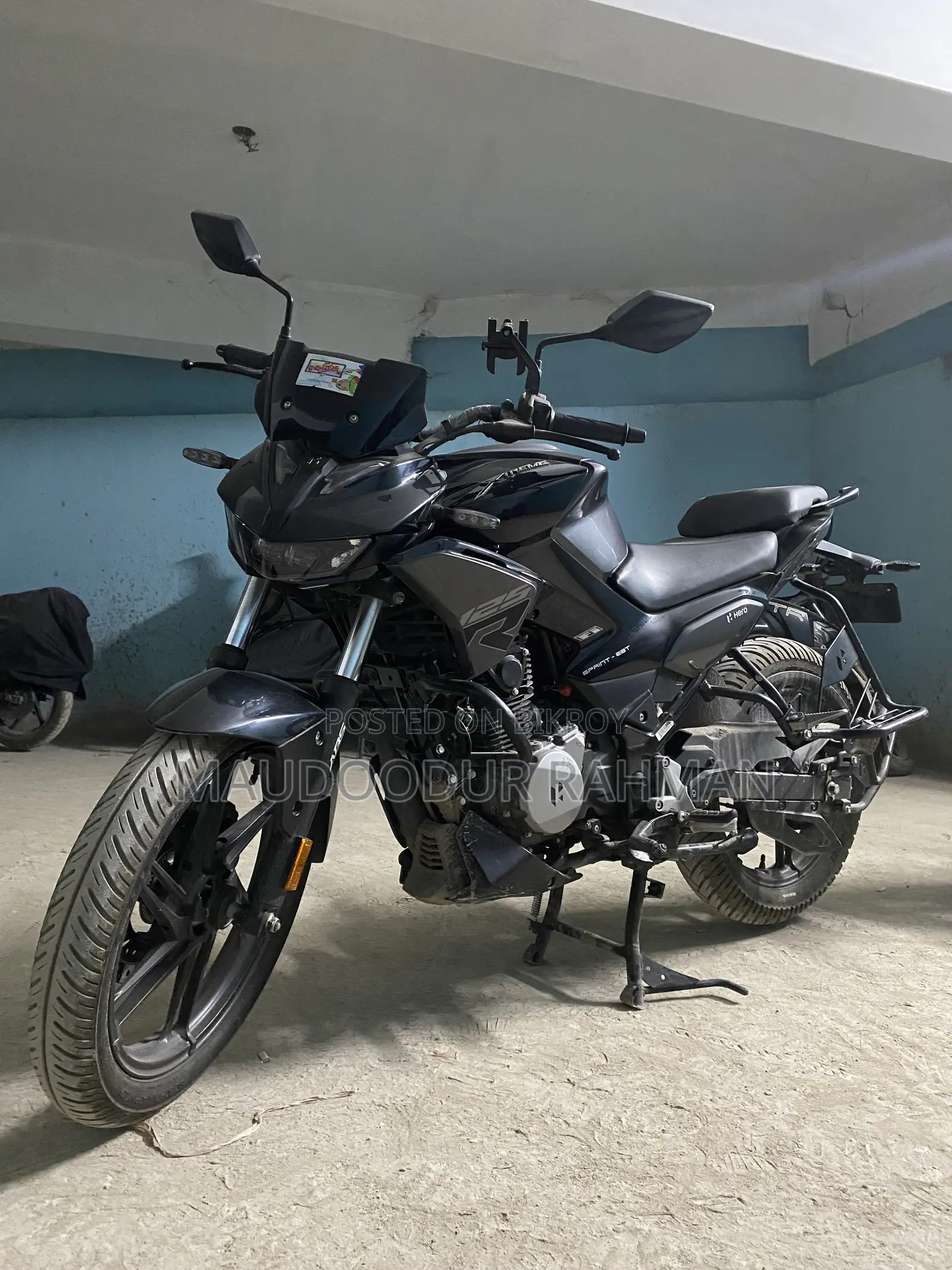 New Hero Xtreme 125R 2025 Black