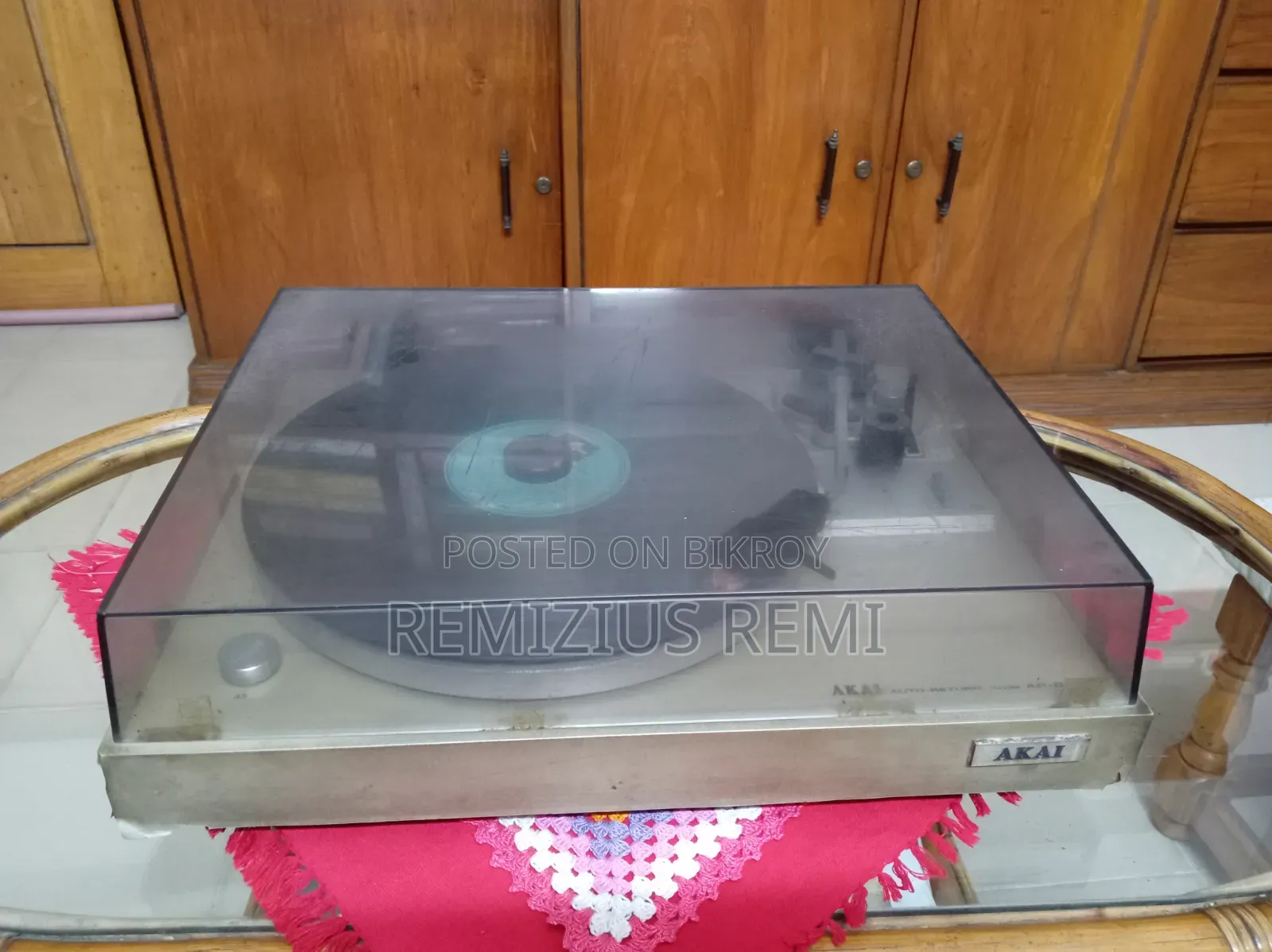 Old Lp Record Player