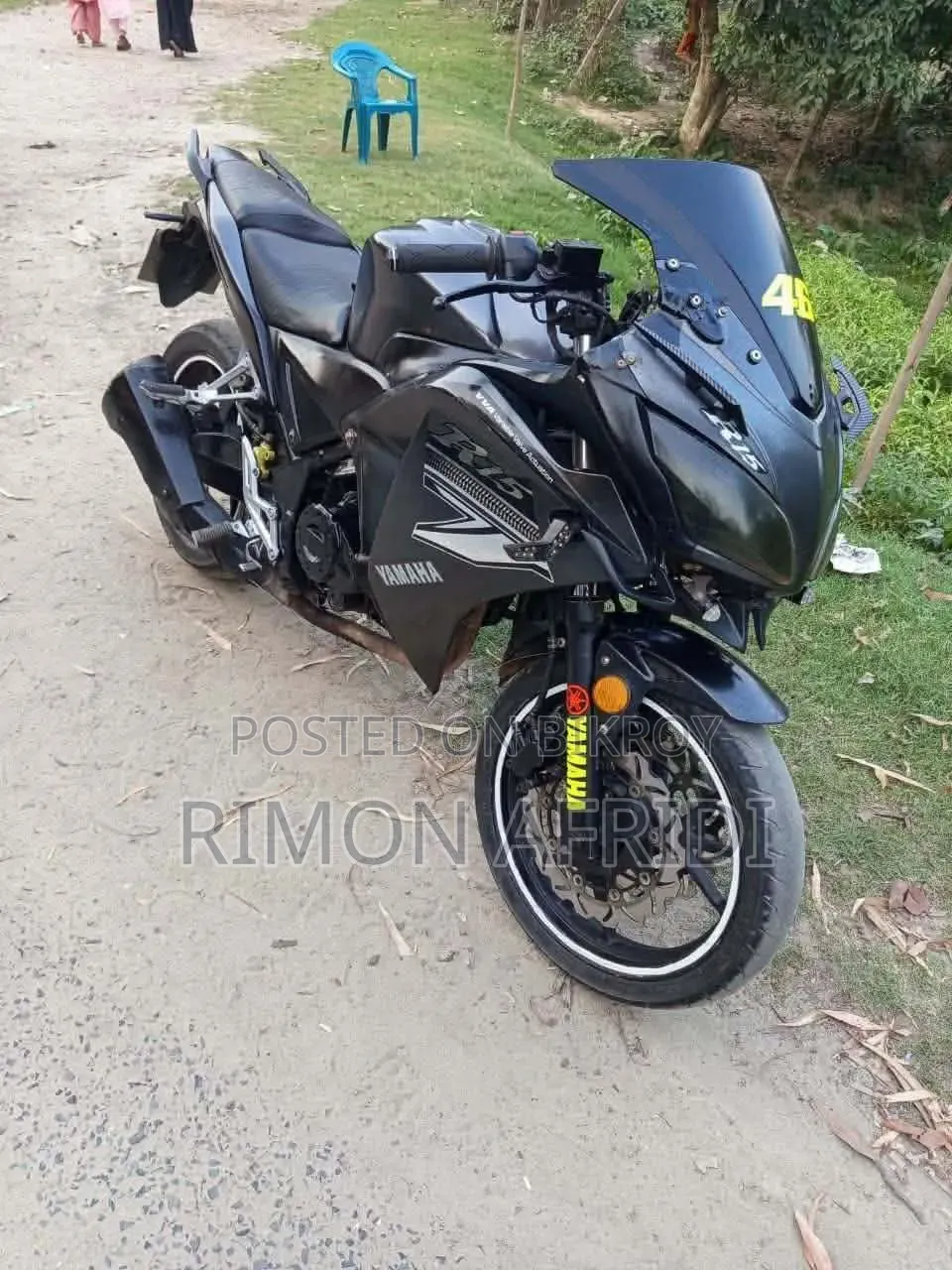 Yamaha R1 2018 Black
