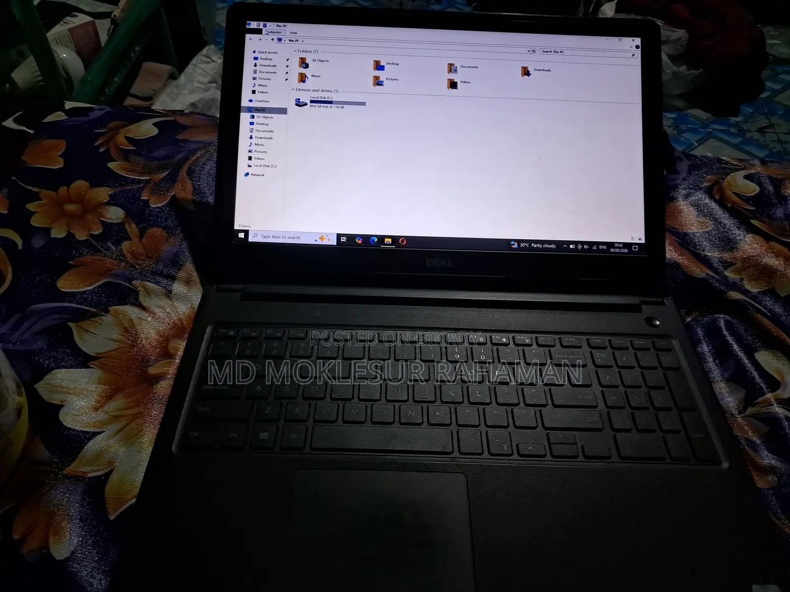 Laptop Dell 16GB Intel Core I5 SSD 128GB