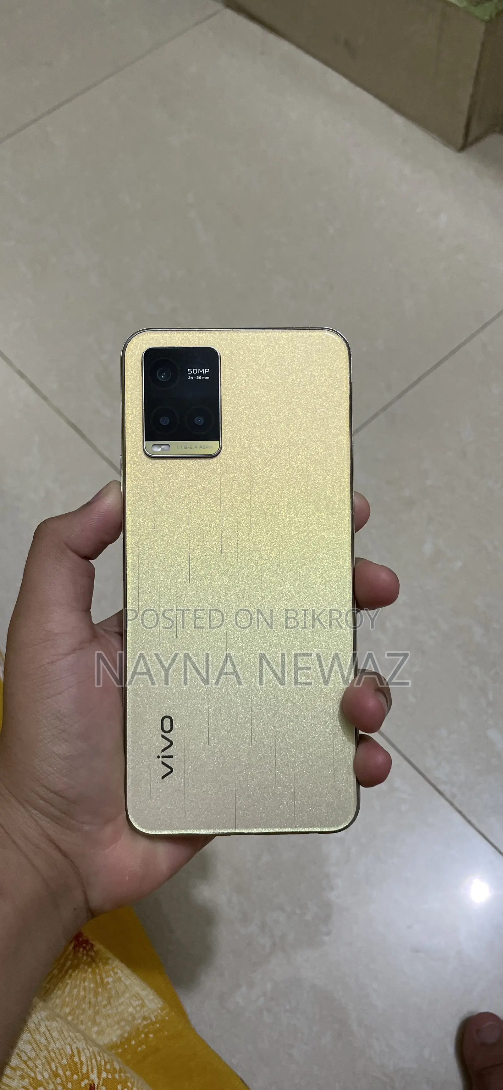Vivo Y33s 128 GB Rose Gold