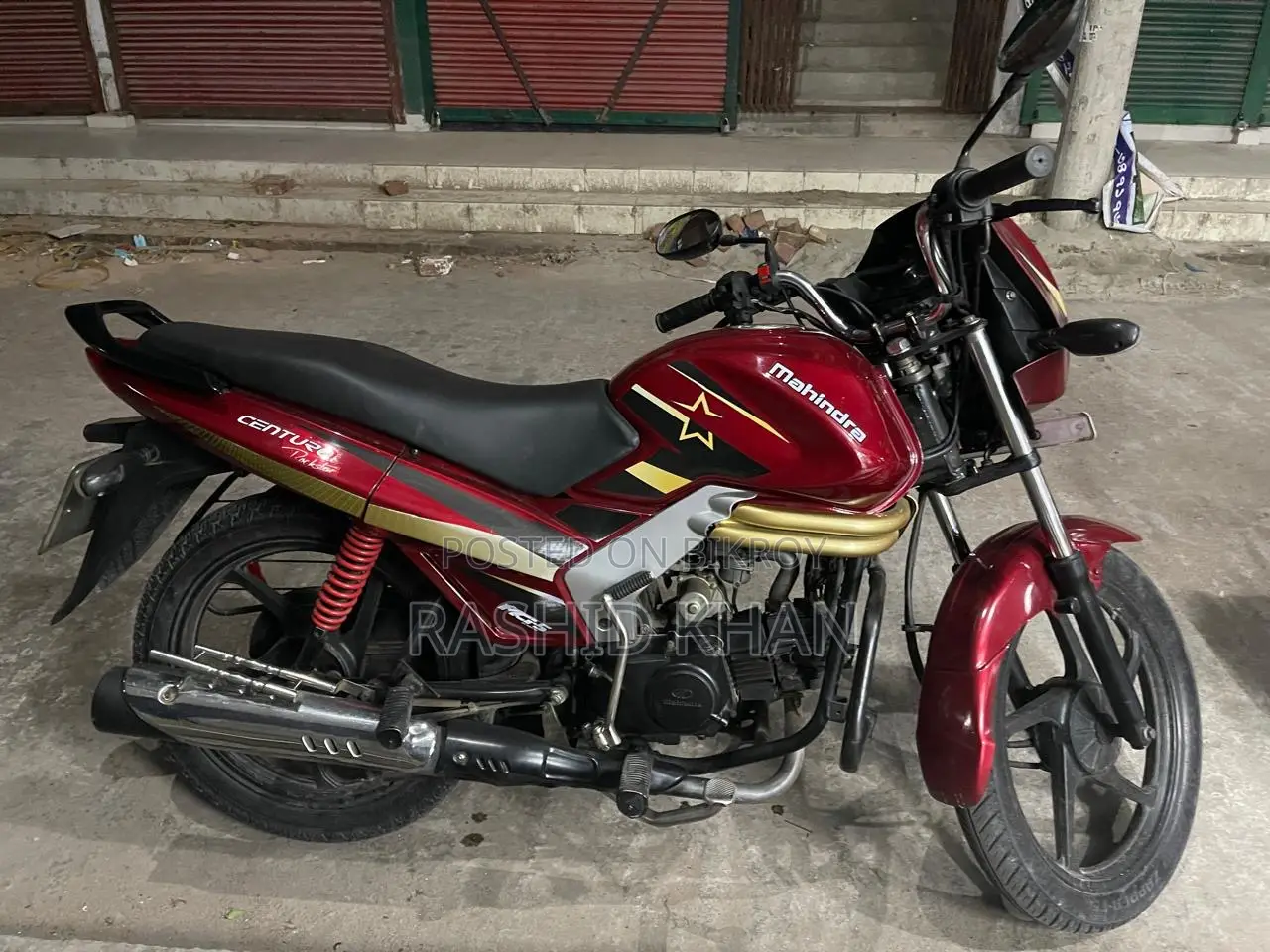 Mahindra Centuro 2019 Red