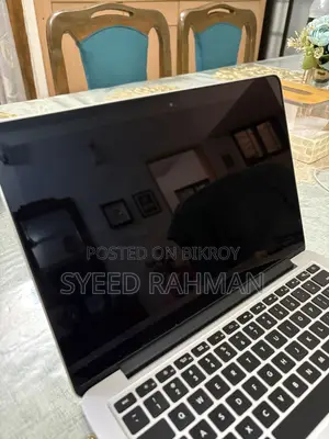 ল্যাপটপ অ্যাপল ম্যাকবুক প্রো ২০১৫ ৮জিবি ইন্টেল কোর আই৫ এসএসডি ২৫৬জিবি