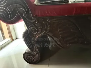Old wooden sofa for sale. Total 2 pieces for 6,500 Taka