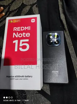Xiaomi Redmi Note 15 128 GB Black