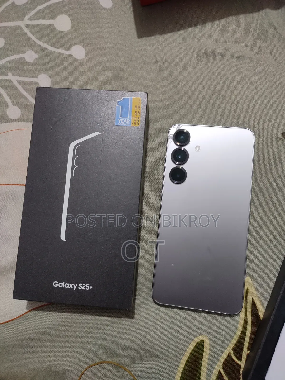 Samsung Galaxy S25+ 256 GB Gray