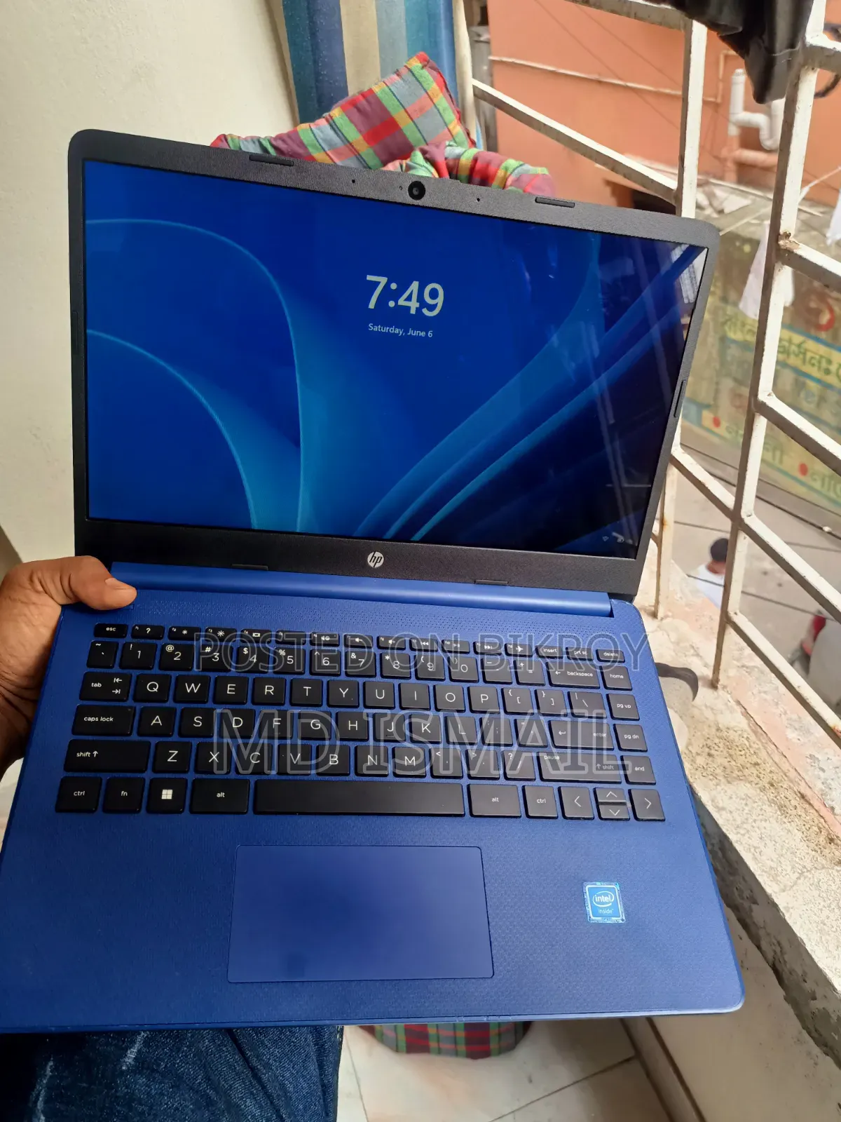 Laptop HP 14S 4GB Intel Celeron eMMC 60GB