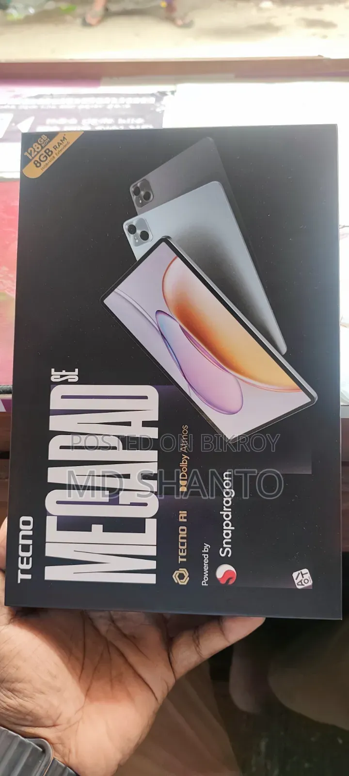 Tecno Megapad SE 128 GB Gray