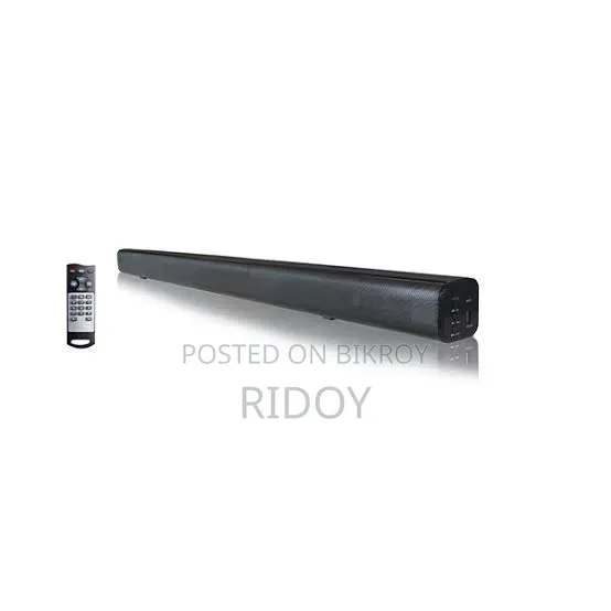Digitalx Xs6 Bluetooth Single Soundbar Black (24w)