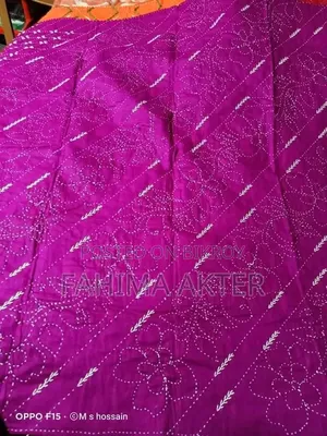 You can order large size Nakshi Kantha and baby Nakshi Kantha.