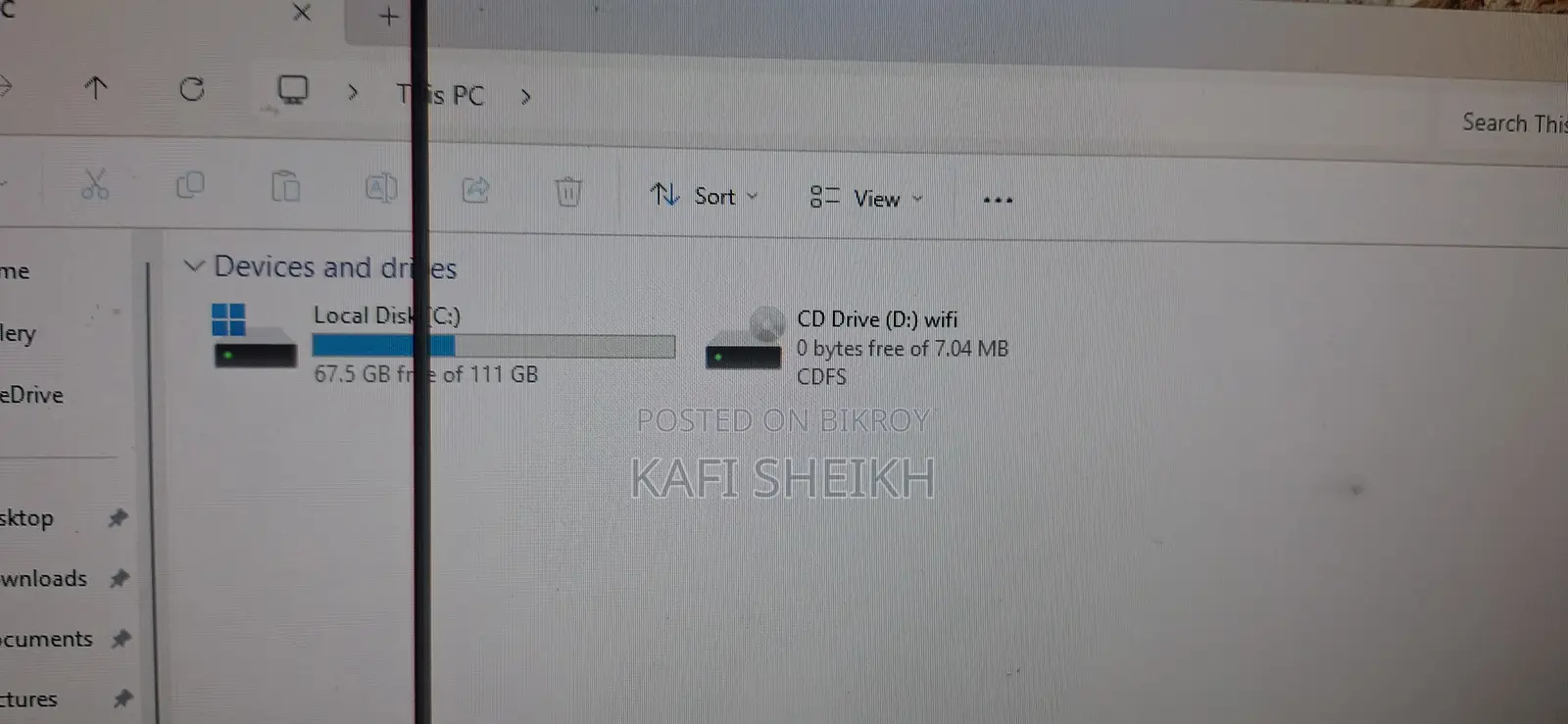 Desktop Computer 8GB Intel Core I5 SSD 128GB