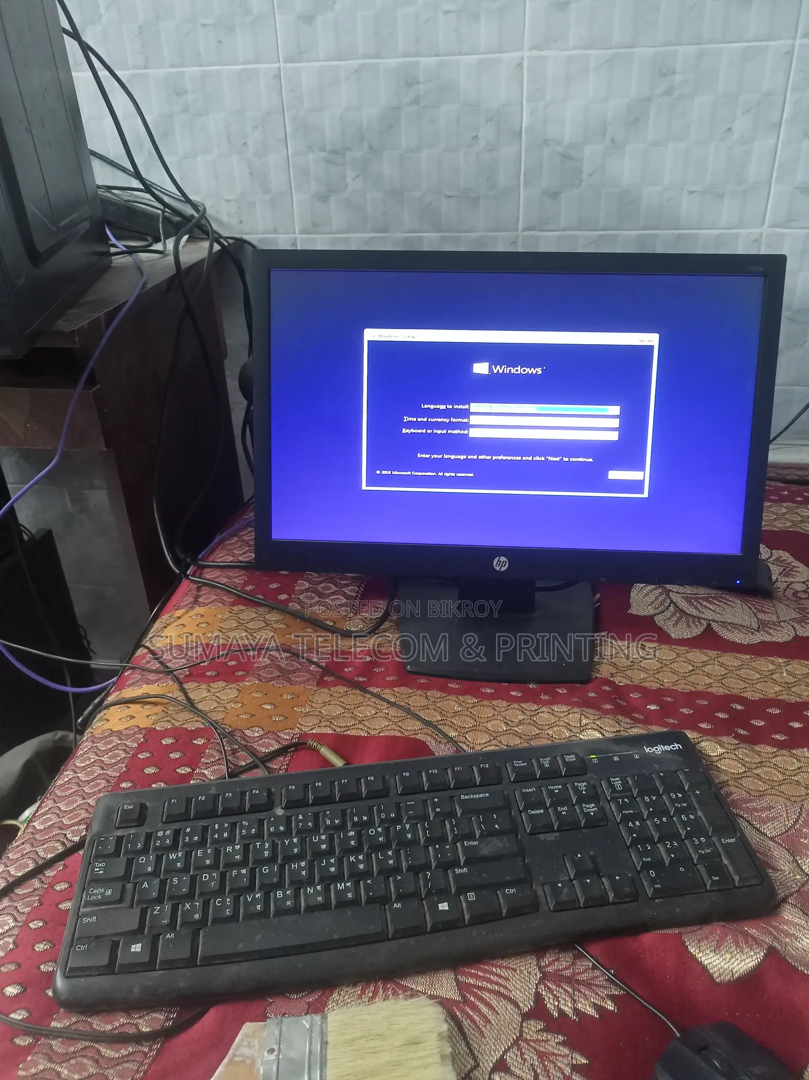 Desktop Computer HP 4GB Intel Core i3 HDD 500GB