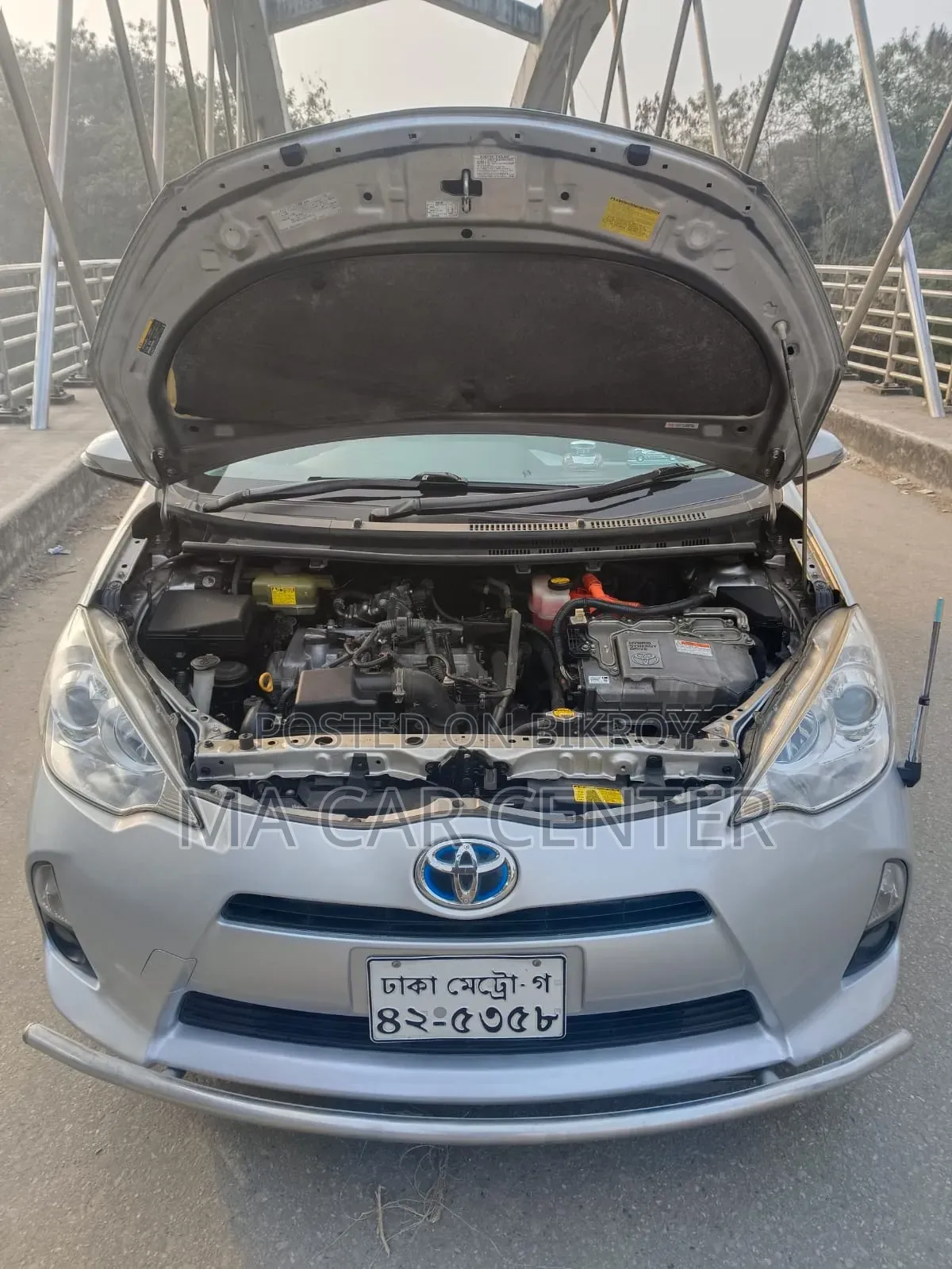 Toyota Aqua 2013 Silver