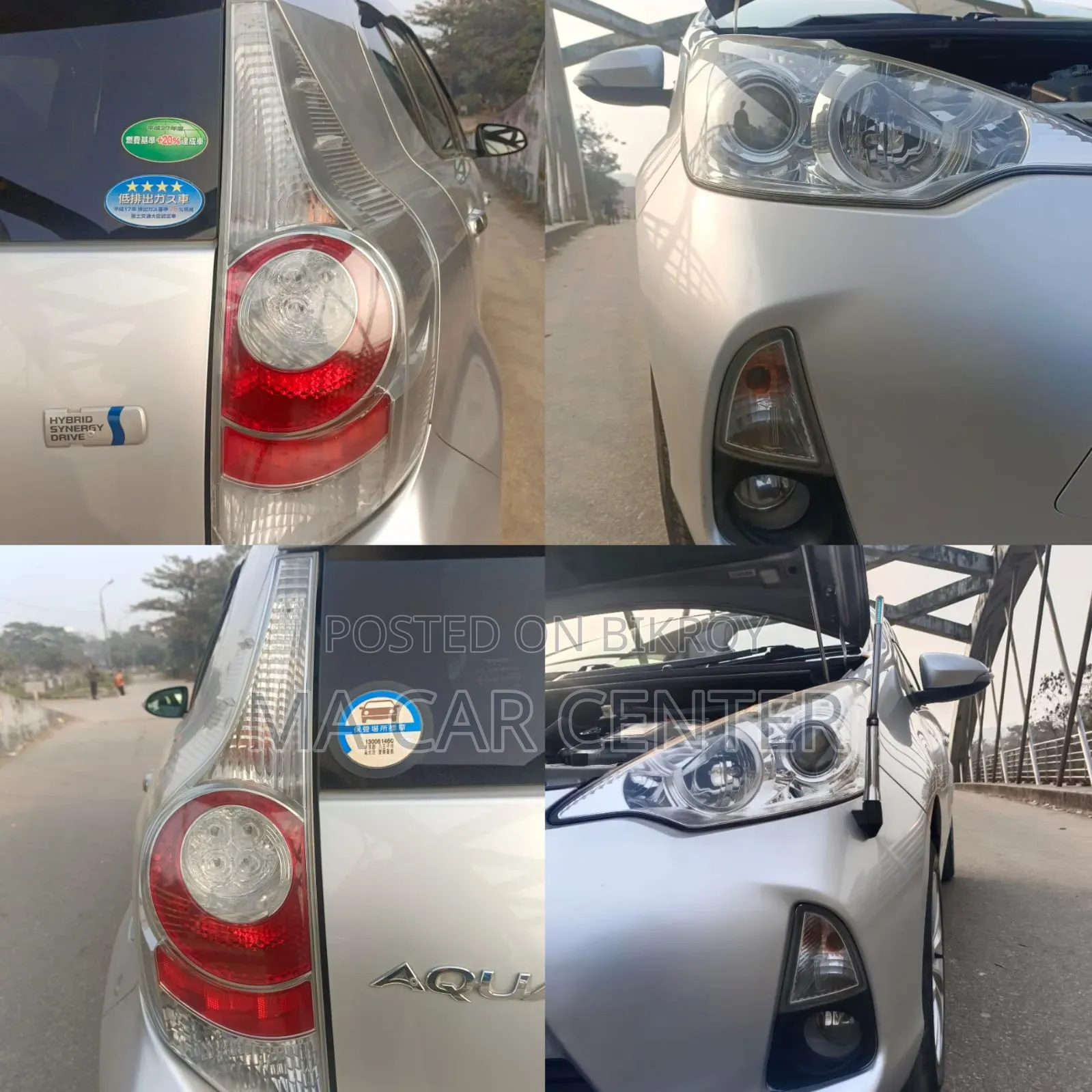 Toyota Aqua 2013 Silver