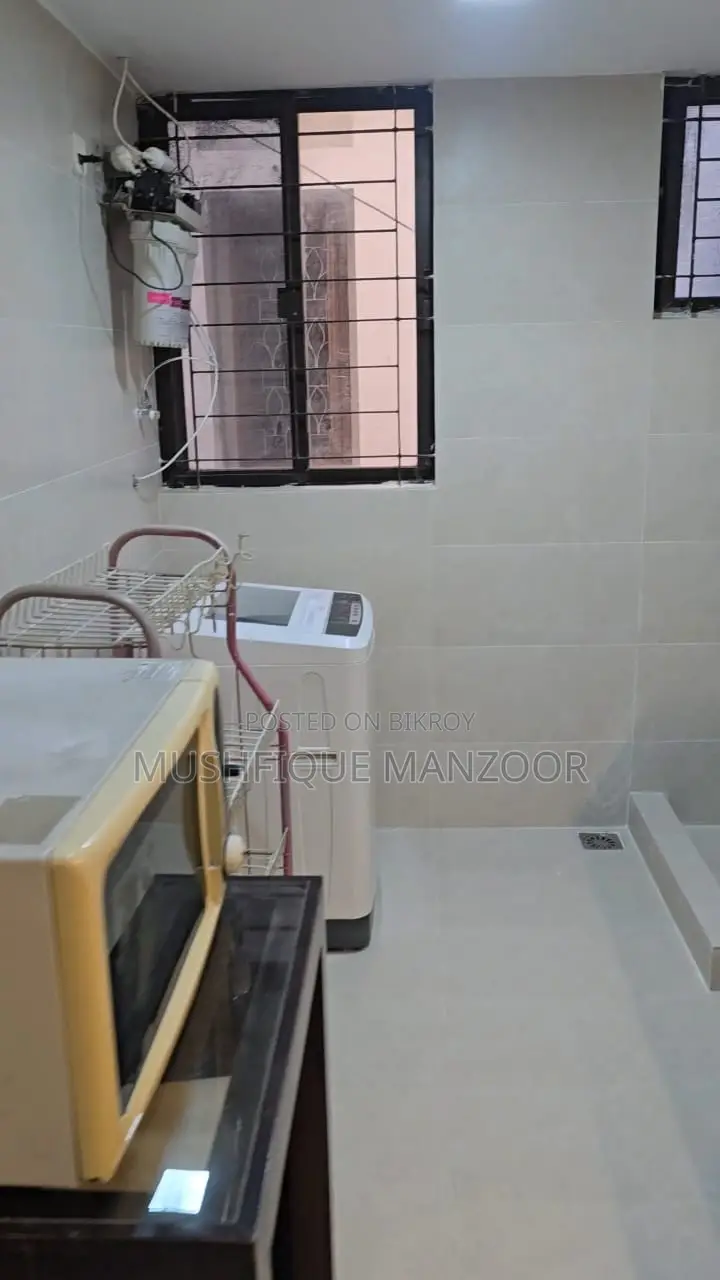 Furnished 3-bedroom Apartment in Nandan Garden, Uttara for Rent