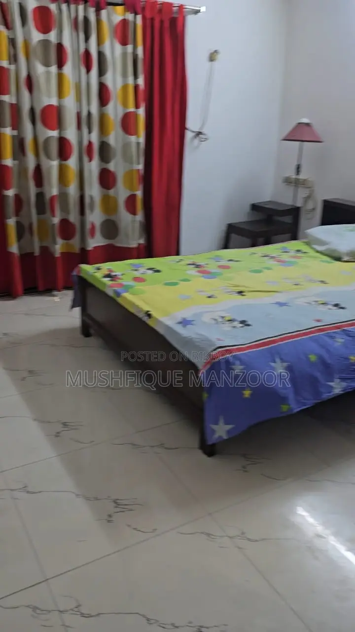 Furnished 3-bedroom Apartment in Nandan Garden, Uttara for Rent