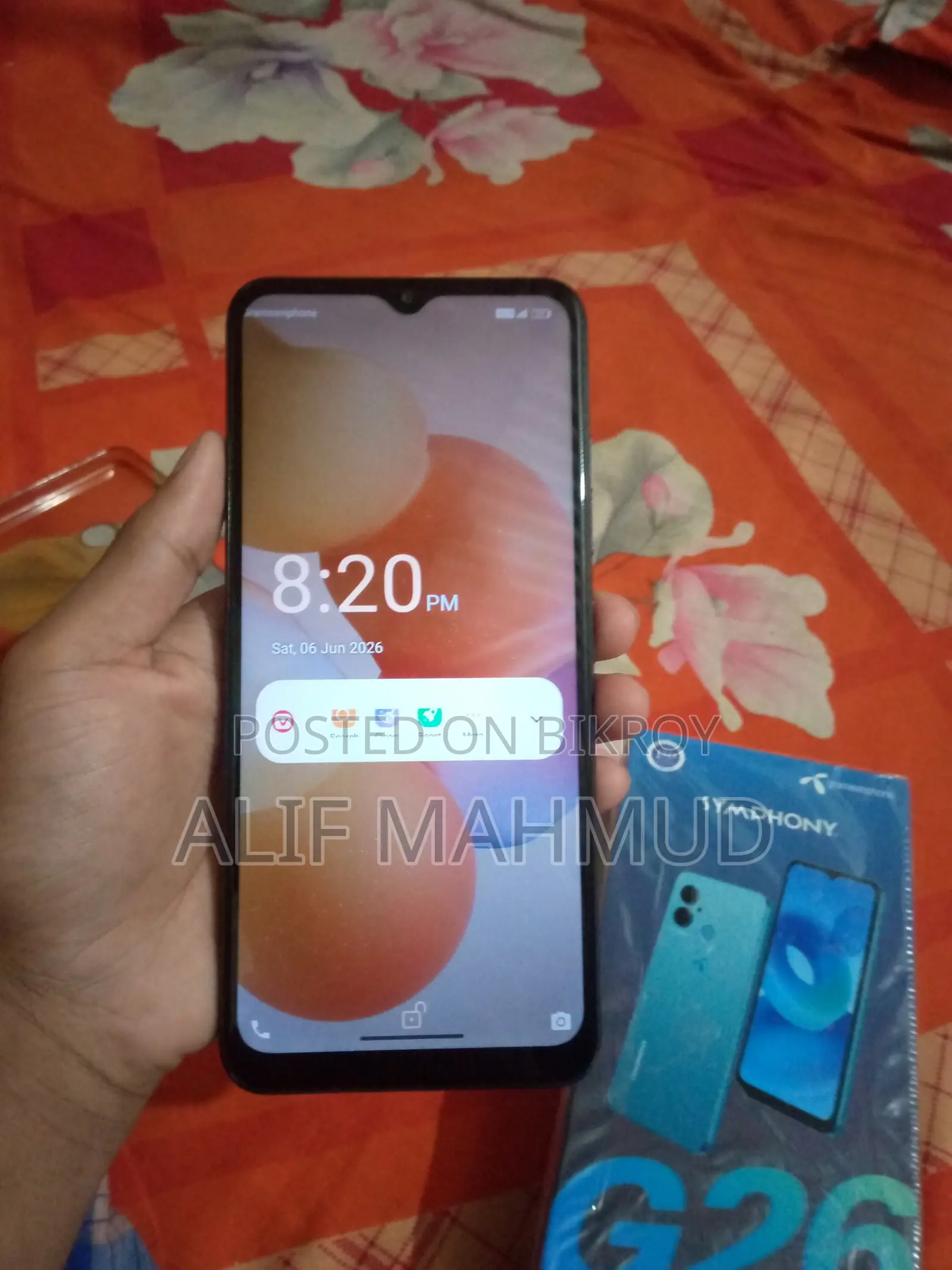 Symphony G26 32 GB Black