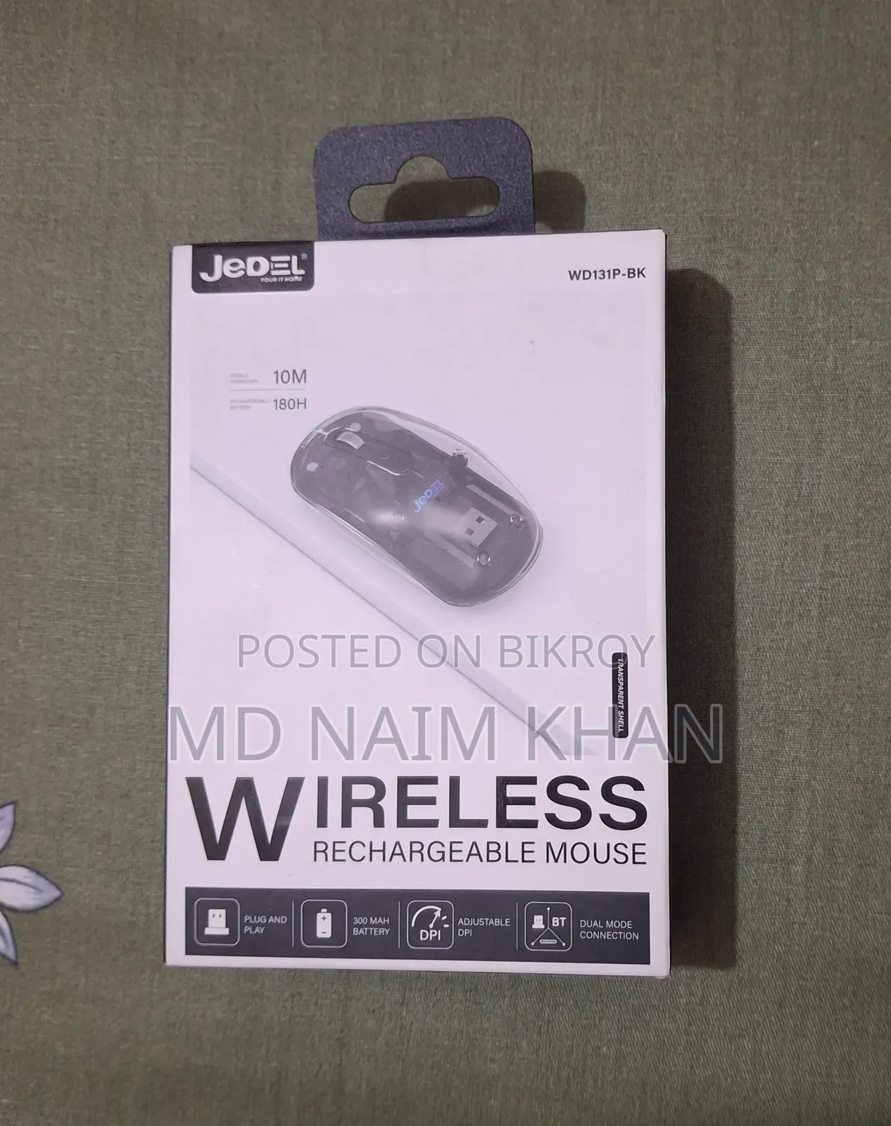 Jedel Wd131p Wireless Gaming Mouse