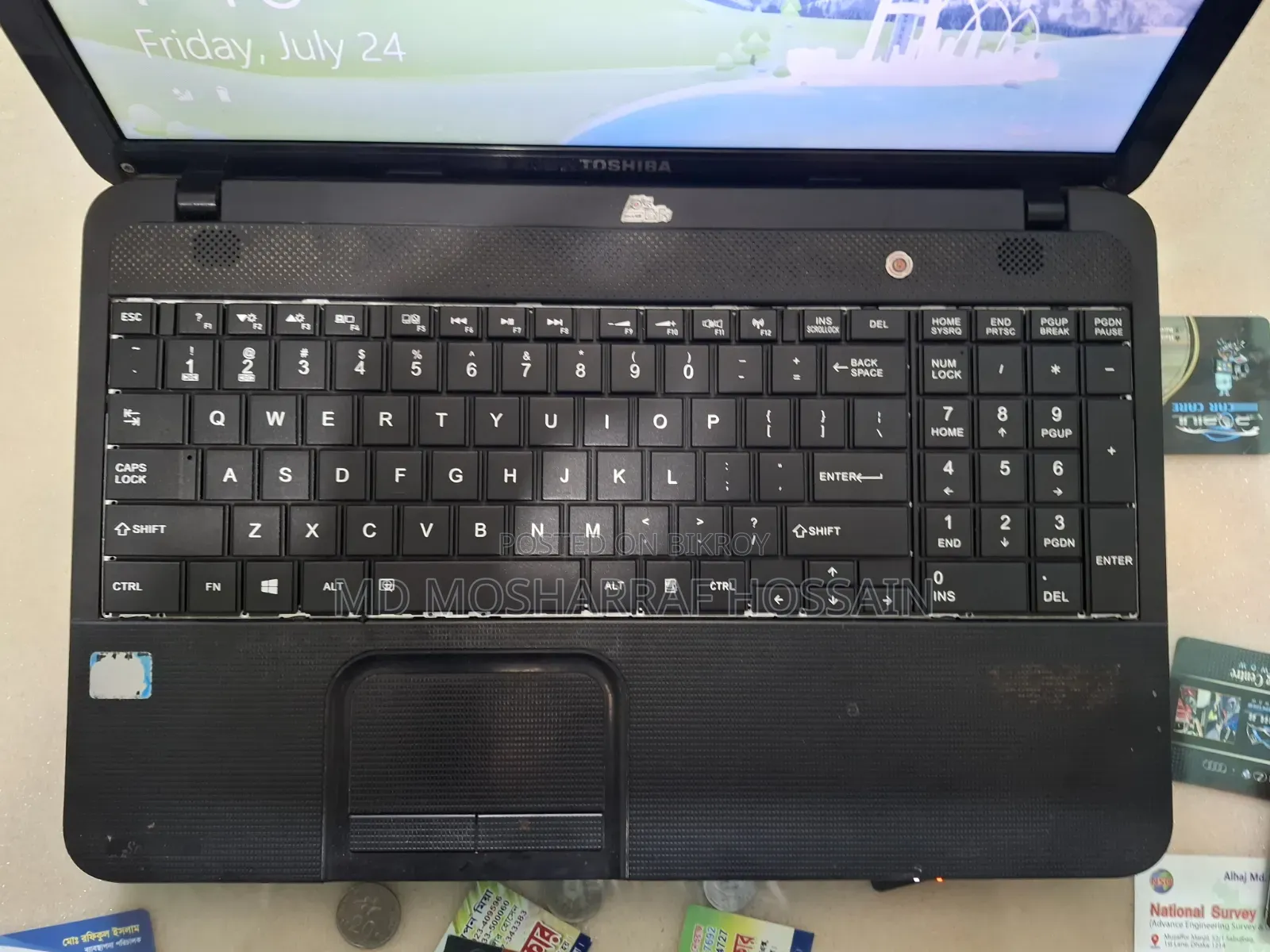Laptop Toshiba C50 4GB Intel Celeron HDD 320GB