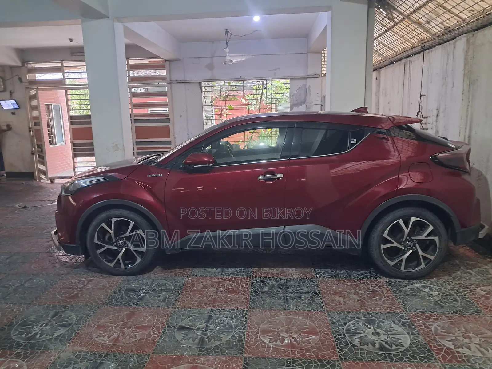 New Toyota C-Hr 2018 Maroon
