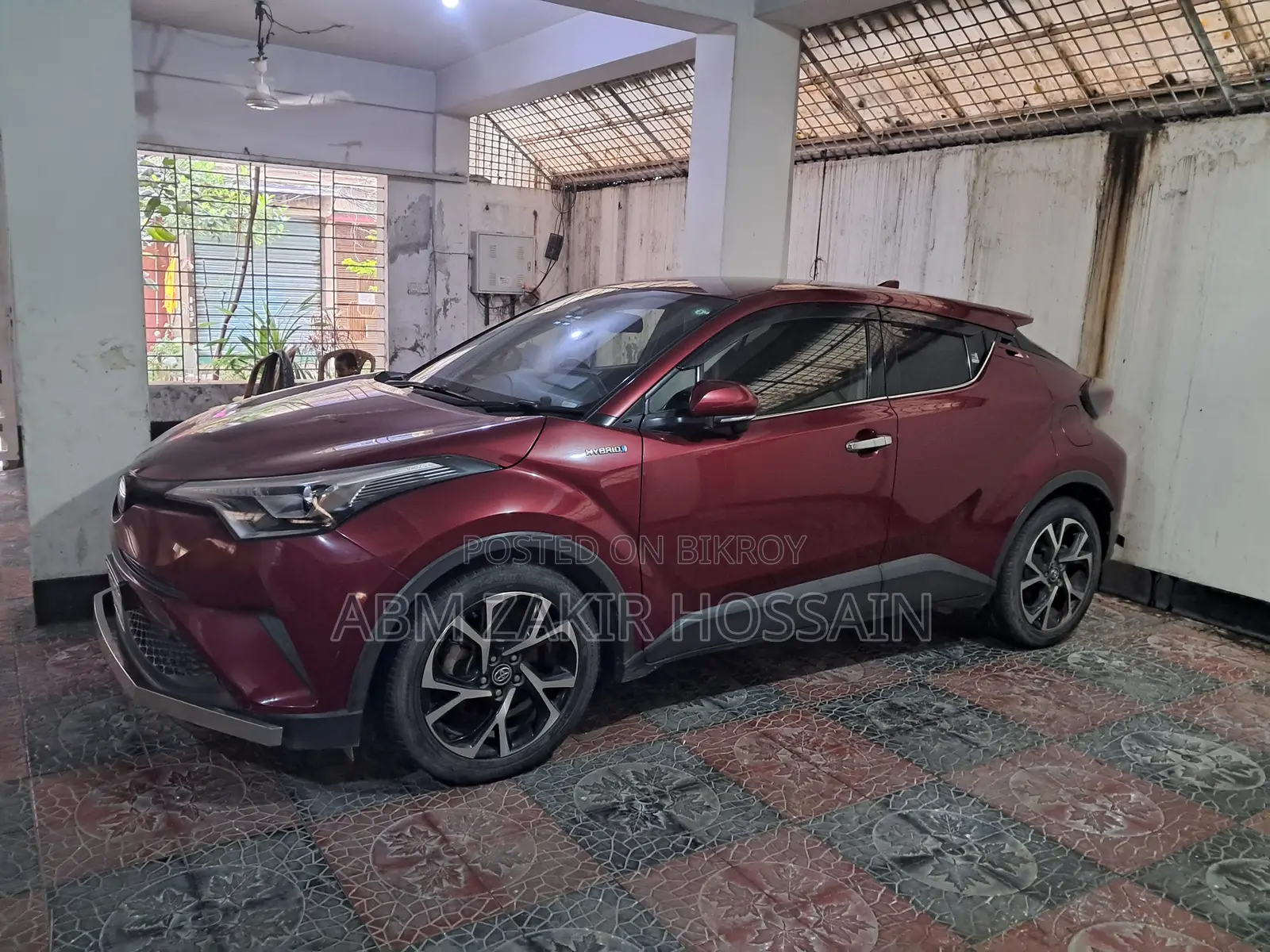 New Toyota C-Hr 2018 Maroon