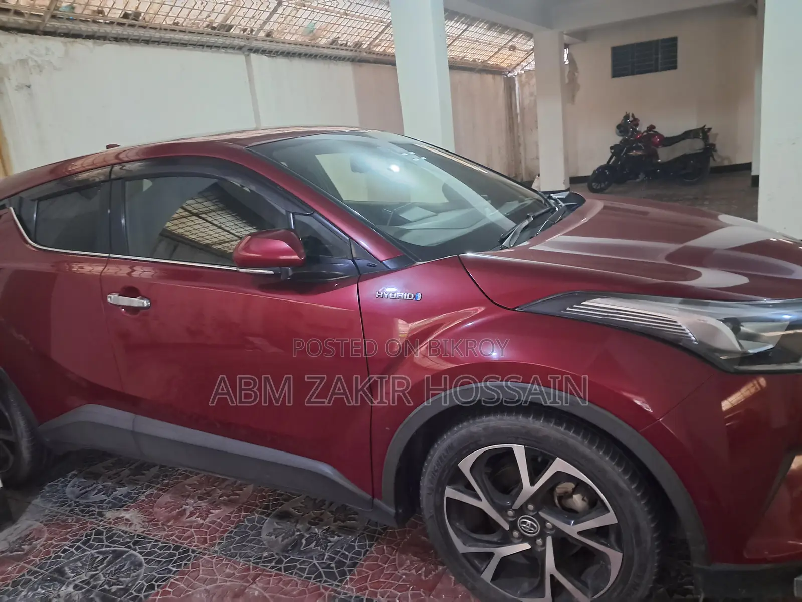 New Toyota C-Hr 2018 Maroon