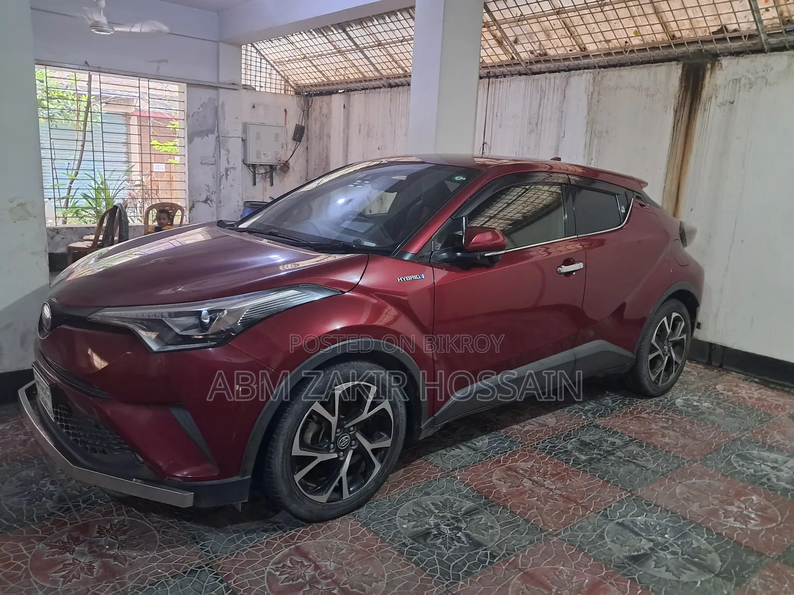 New Toyota C-Hr 2018 Maroon