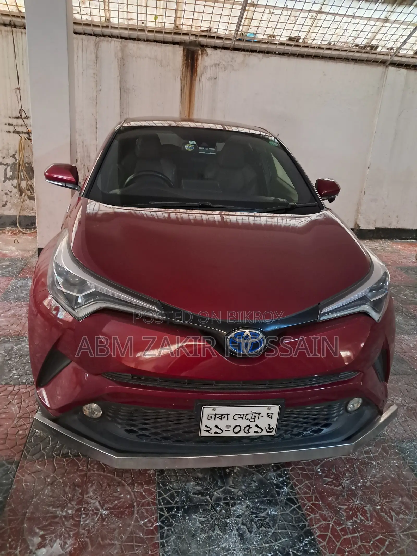 New Toyota C-Hr 2018 Maroon