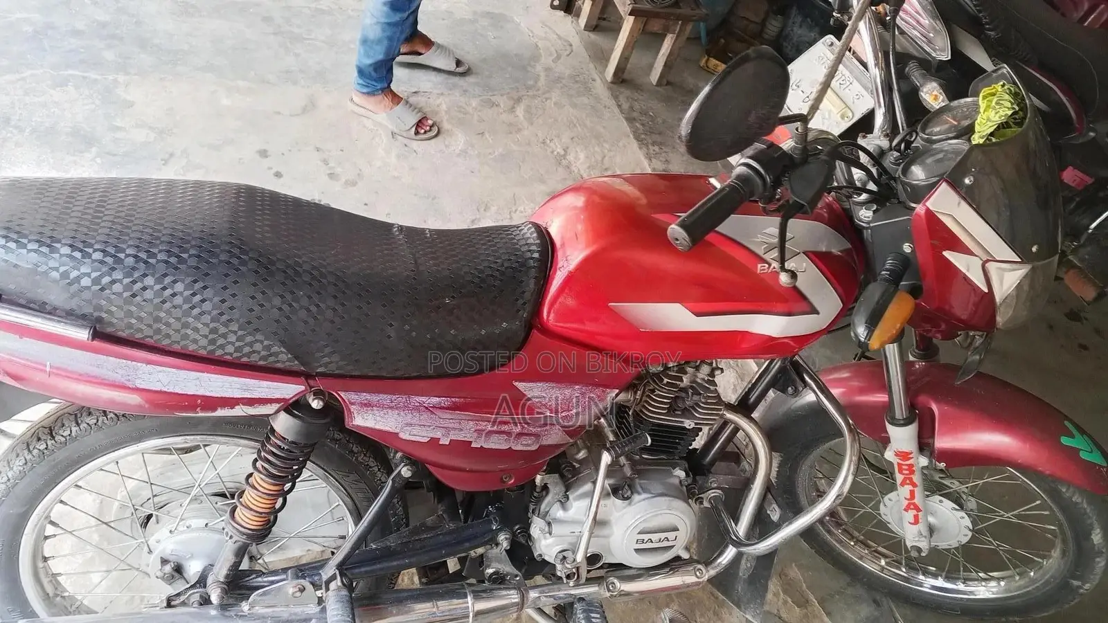 Bajaj CT 100 2012 Red