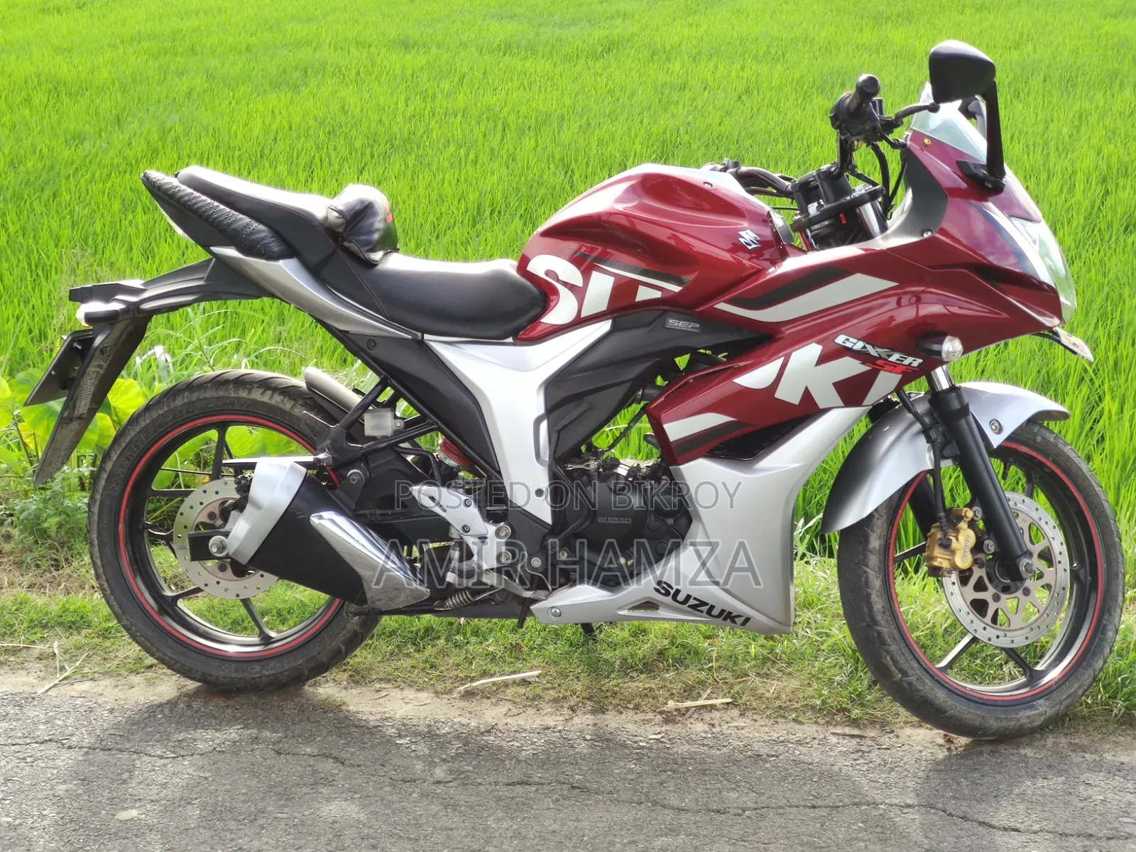 Suzuki Gixxer SF 2019 Red