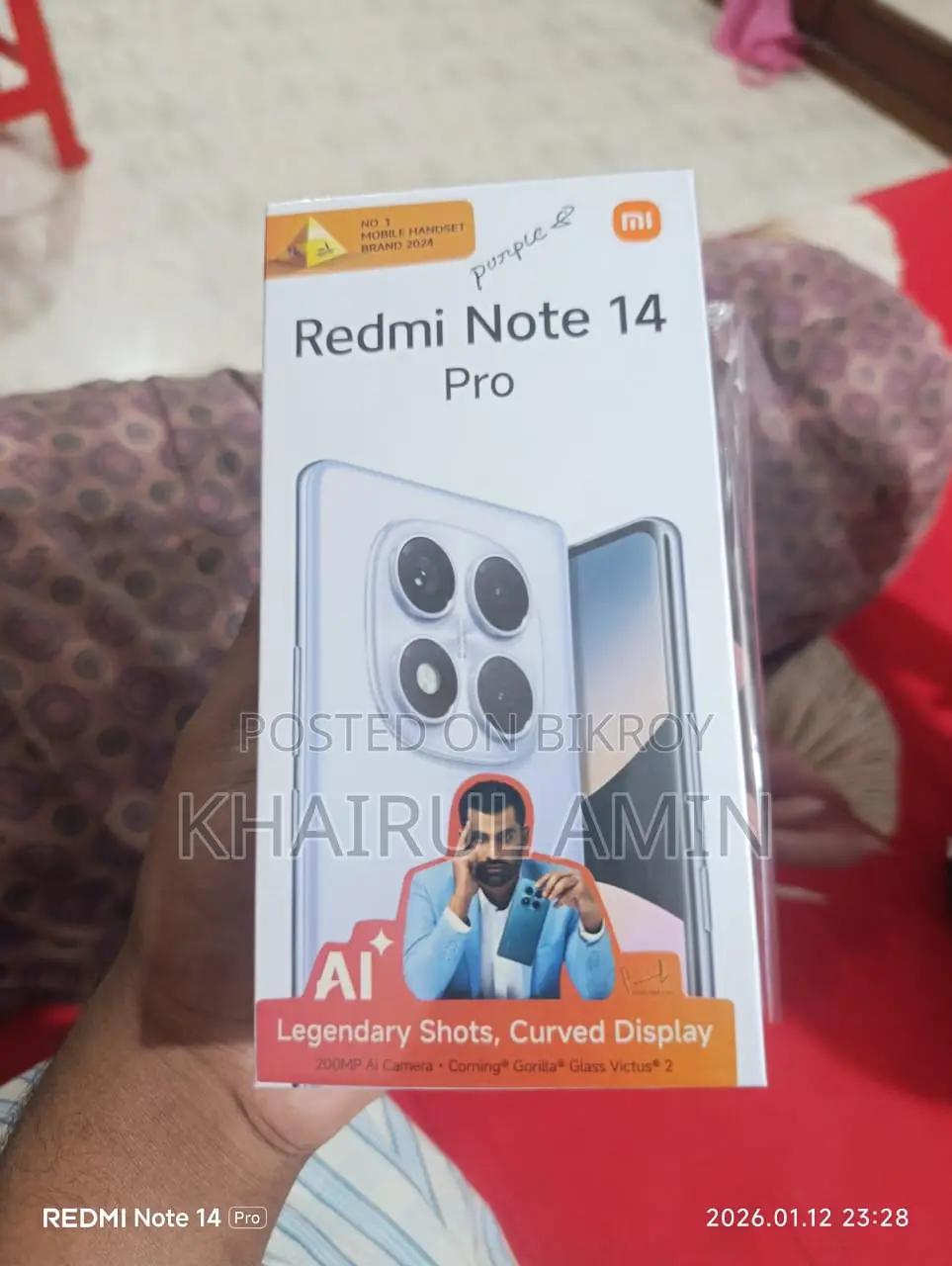 Xiaomi Redmi Note 14 Pro 256 GB Purple