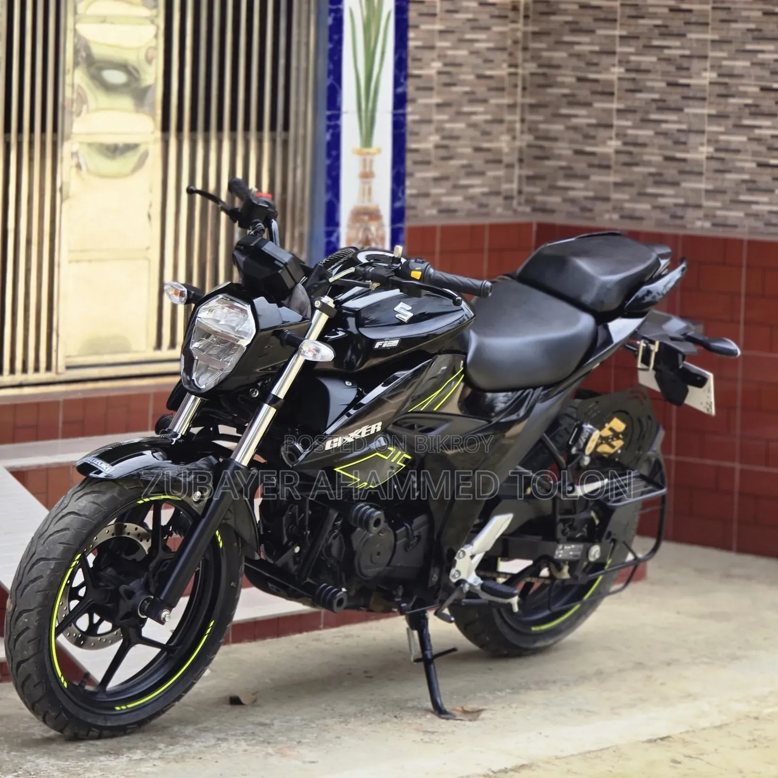 Suzuki Gixxer Fi ABS 2026 Black