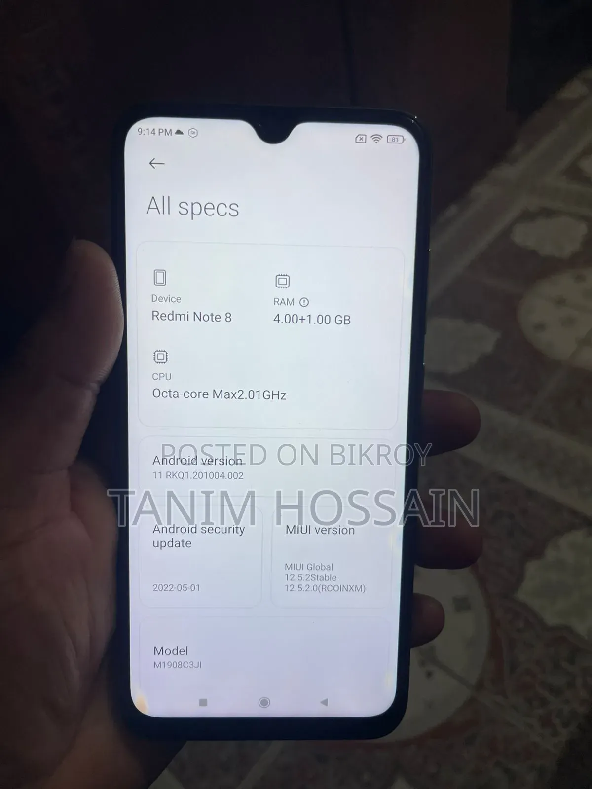 Xiaomi Redmi Note 8 64 GB White