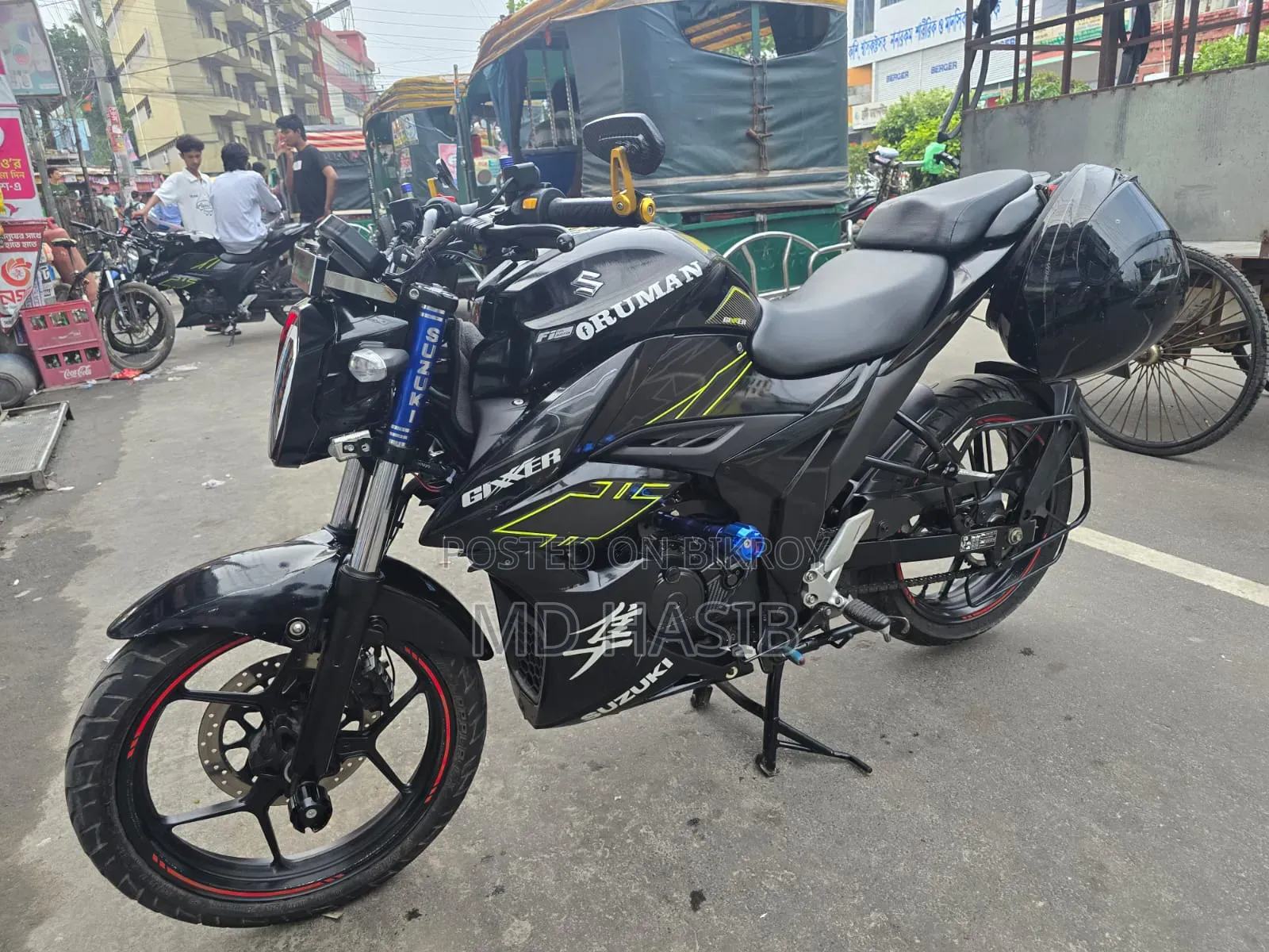 Suzuki Bike 2024 Black