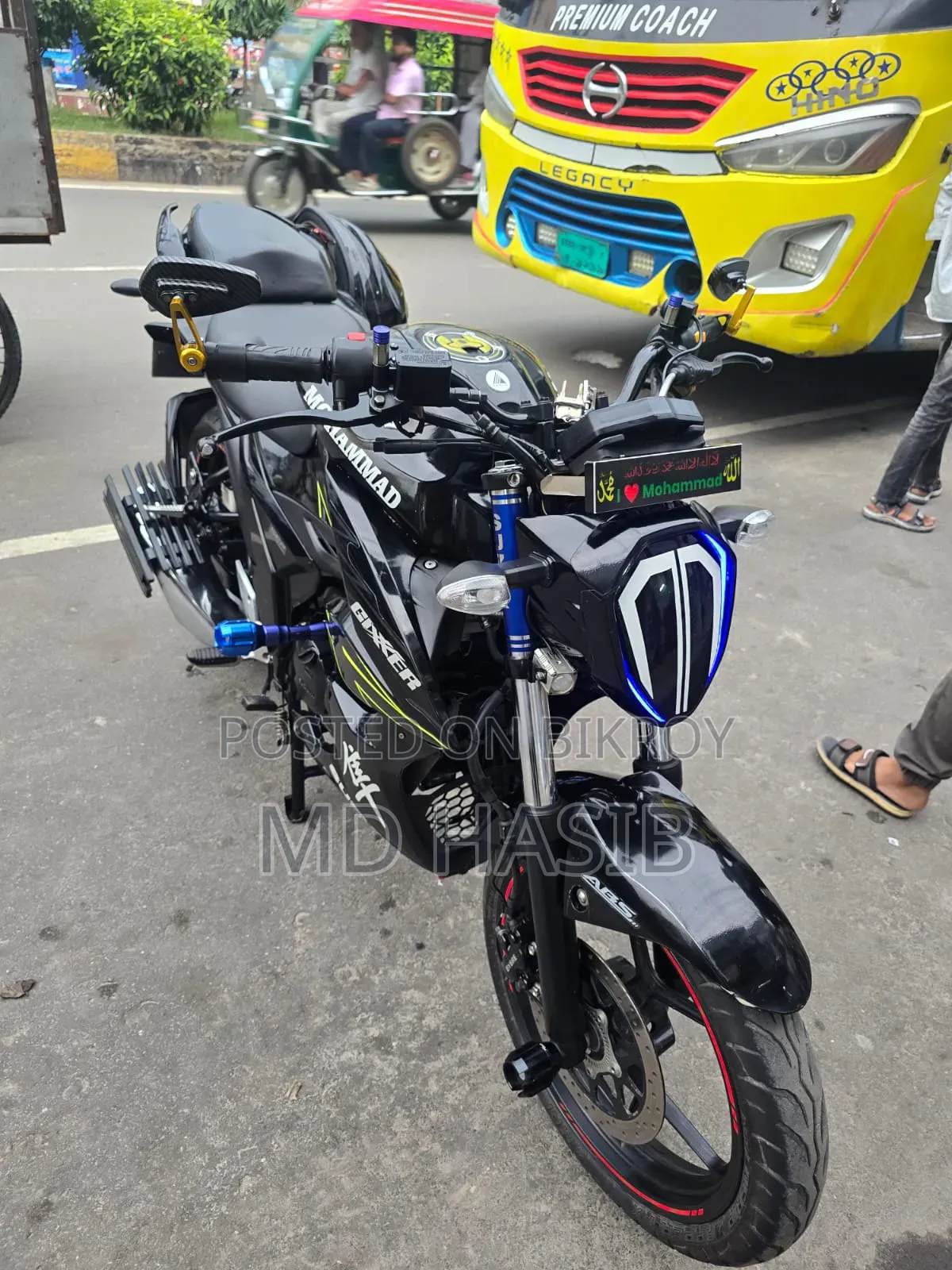 Suzuki Bike 2024 Black