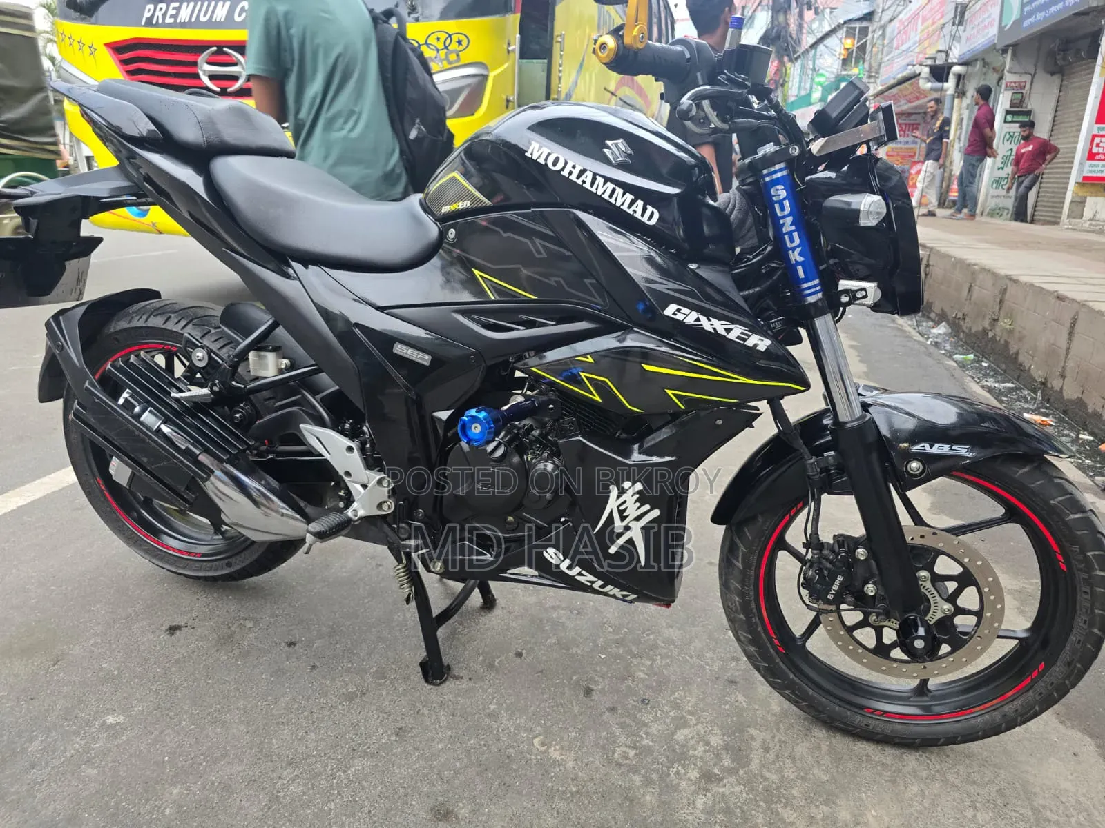 Suzuki Bike 2024 Black