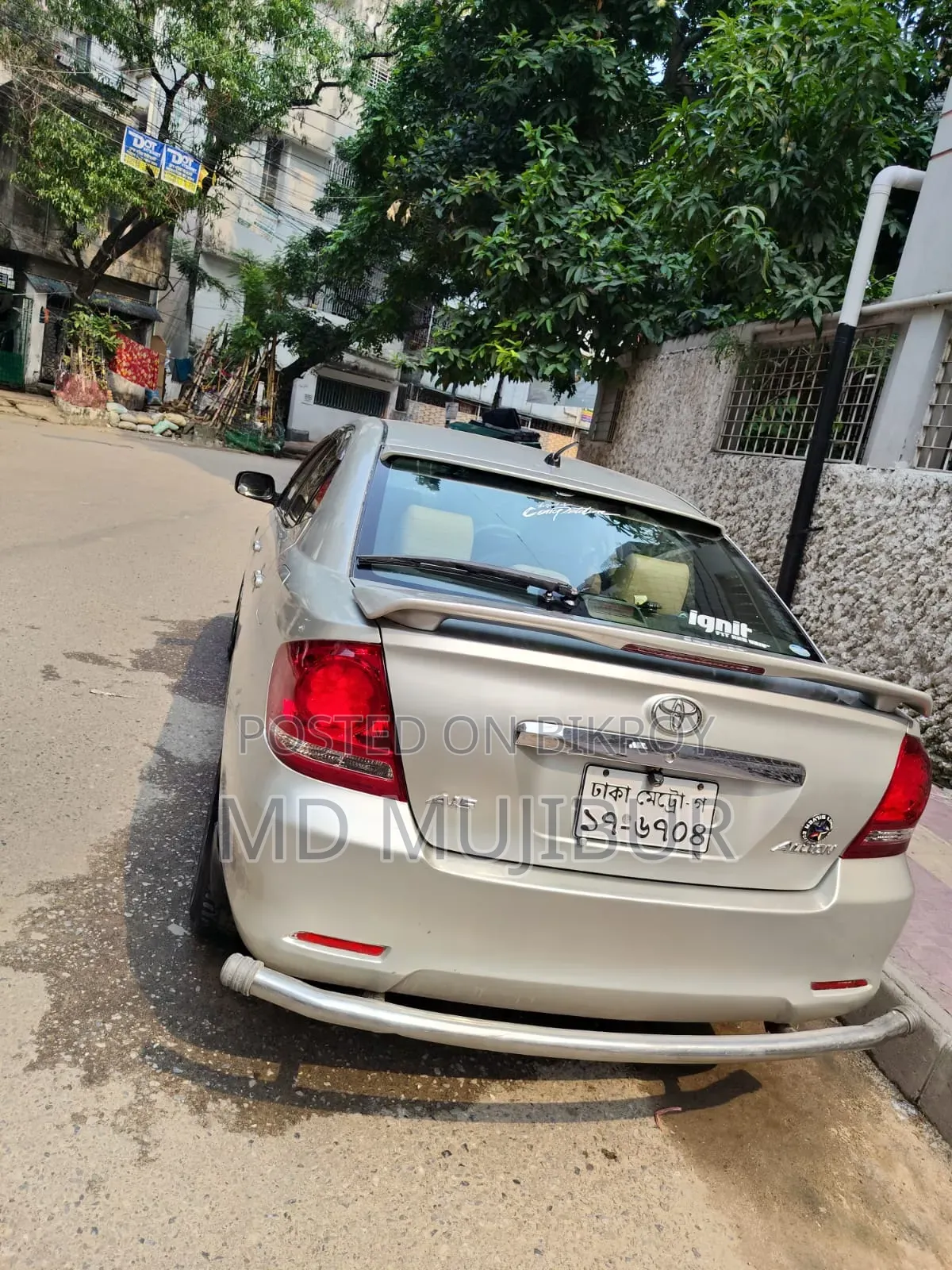 Toyota Allion 2002 Silver