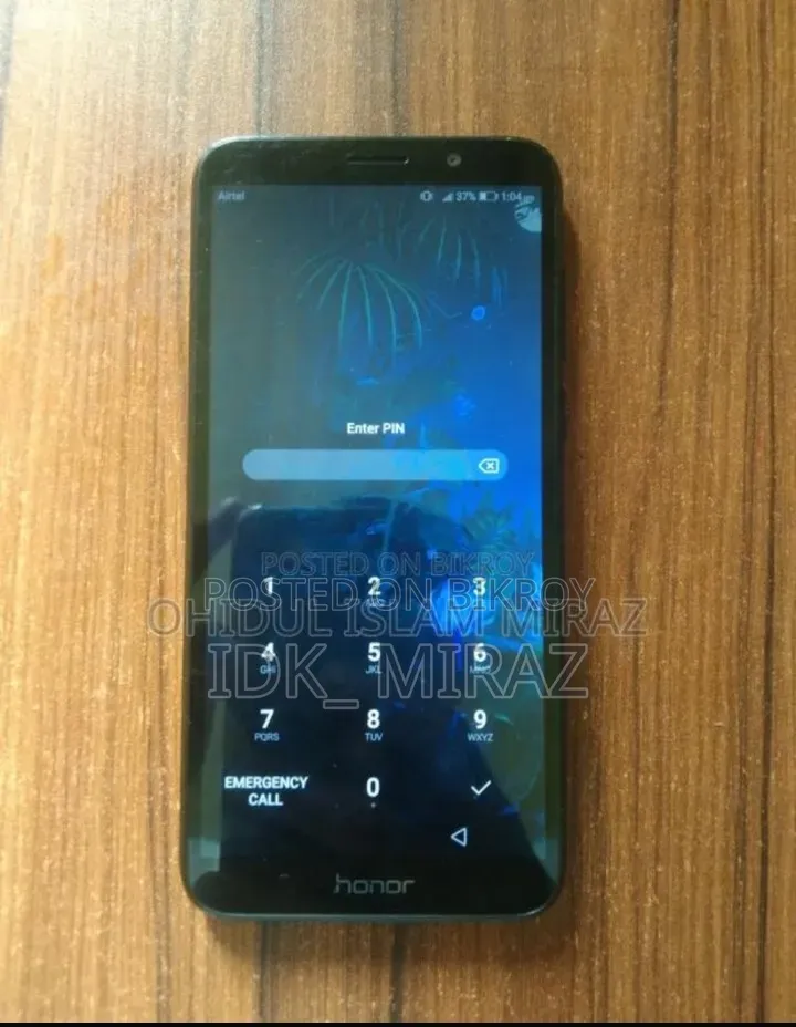 Honor 7S 16 GB Black