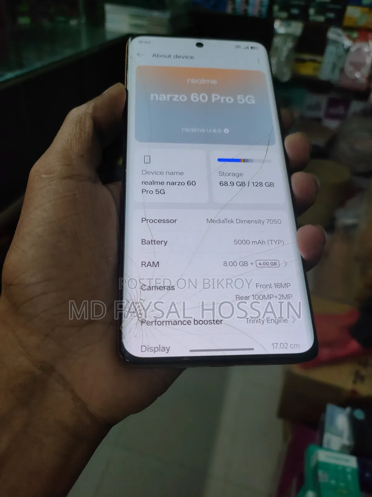 Realme Narzo 60 Pro 128 GB Yellow