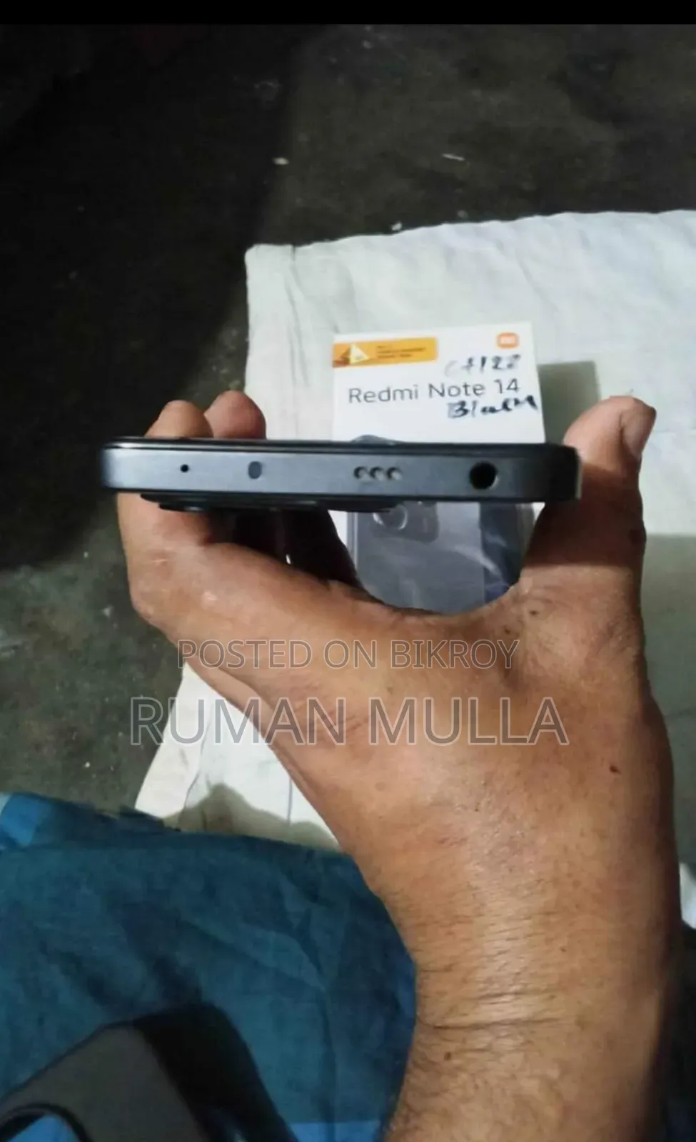 Xiaomi Redmi Note 14 4G 128 GB Black